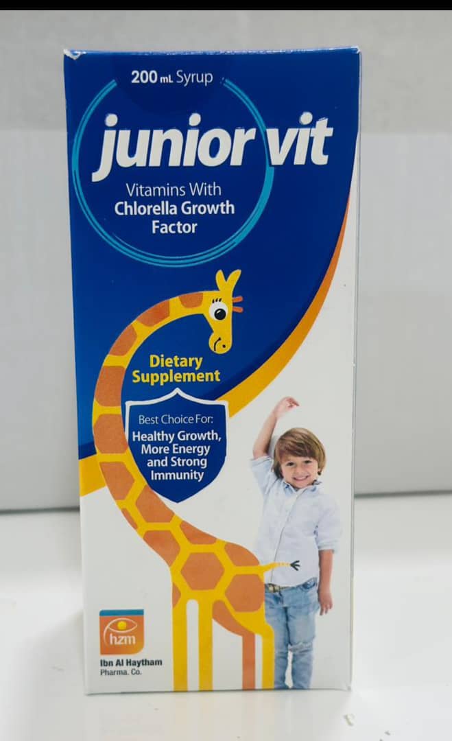 Junior Vit 200 ml Syrup