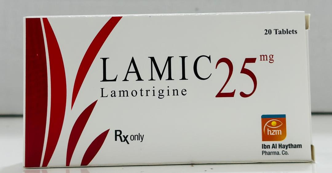 Lamic 25 mg 20 Tablets