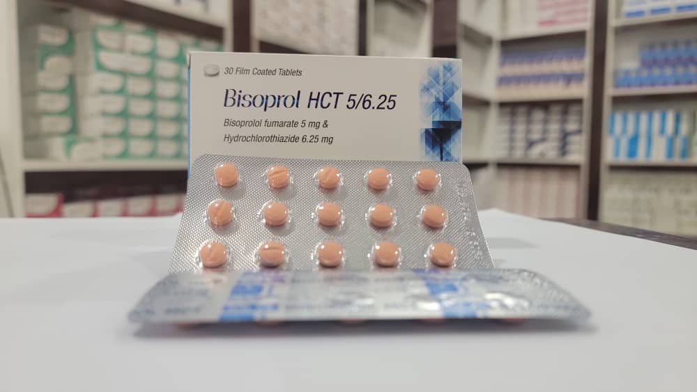 Bisoprol HCT 5/6.25 30's Tab