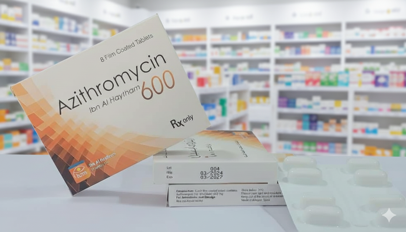 Azithromycin 600mg Ibn AL Haytham (8's)